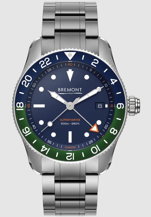 Bremont Supermarine S302 steel Strap Replica Watch